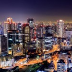 ชมวิวเมืองโอซาก้าบนตึกอุเมดะ สกาย (Umeda Sky Building)