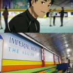 Compare Yuri!!! on Ice and real life Imperial World Ice Skating